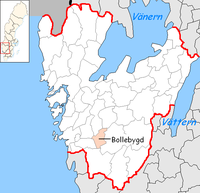 Bollebygd in Västra Götaland county